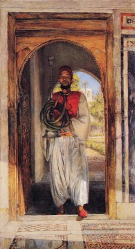 El portador de la pipa Oriental John Frederick Lewis Árabes Pinturas al óleo